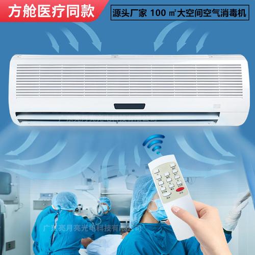定制空气消毒机壁挂式方舱医院同款紫外线负离子净化器臭氧消毒器